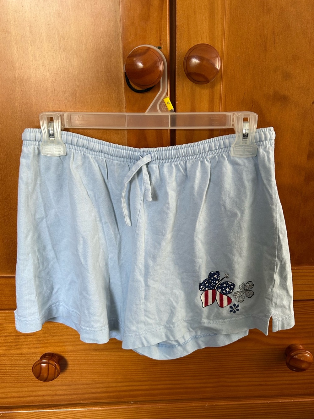 Vintage Fashion Bug Light Blue Women's Lounge Shorts